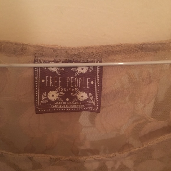 Free people tunic with lace details - Picture 2 of 4